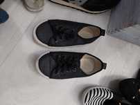 Slip on trampki cekinowe brokatowe 27