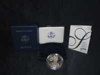 Moeda em Prata 2007 American Eagle One Ounce Proof Silver Coin