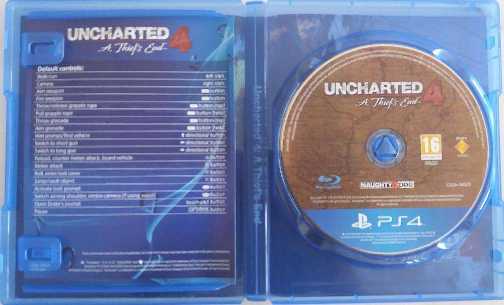 Jogos Uncharted Playstation PS3 e PS4