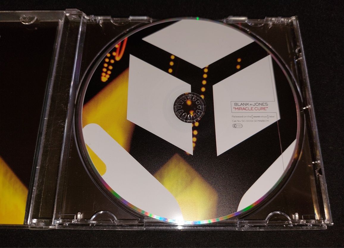 Blank + Jones Sung By Bernard Sumner Miracle Cure CD 2008