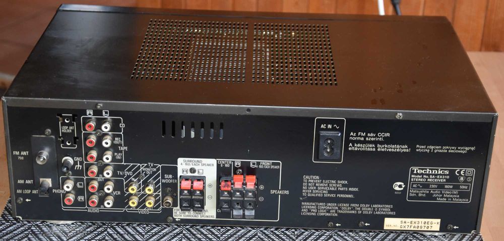 Amplituner A/V 5.1   Technics SA-EX310