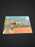 Zestaw vintage starych zdjęć w postaci pocztówki Detroit USA B41/62025