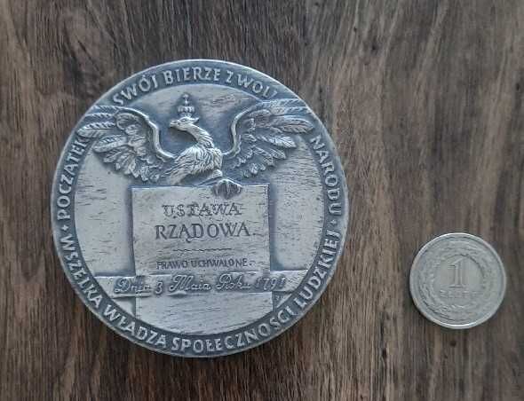 Medal Konstytucja 3 Maja Kongres 1981 Chełm