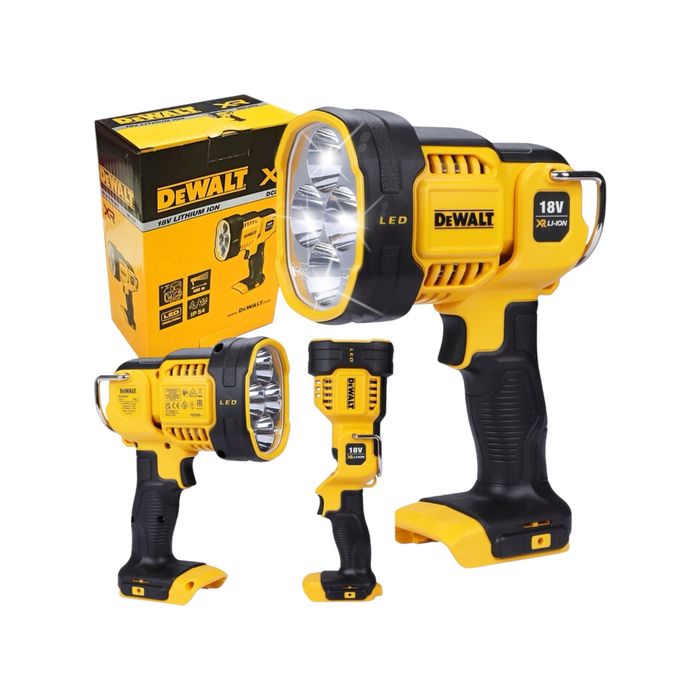 Latarka akumulatorowa 18V DeWalt DCL043 LED | + Gwarancja