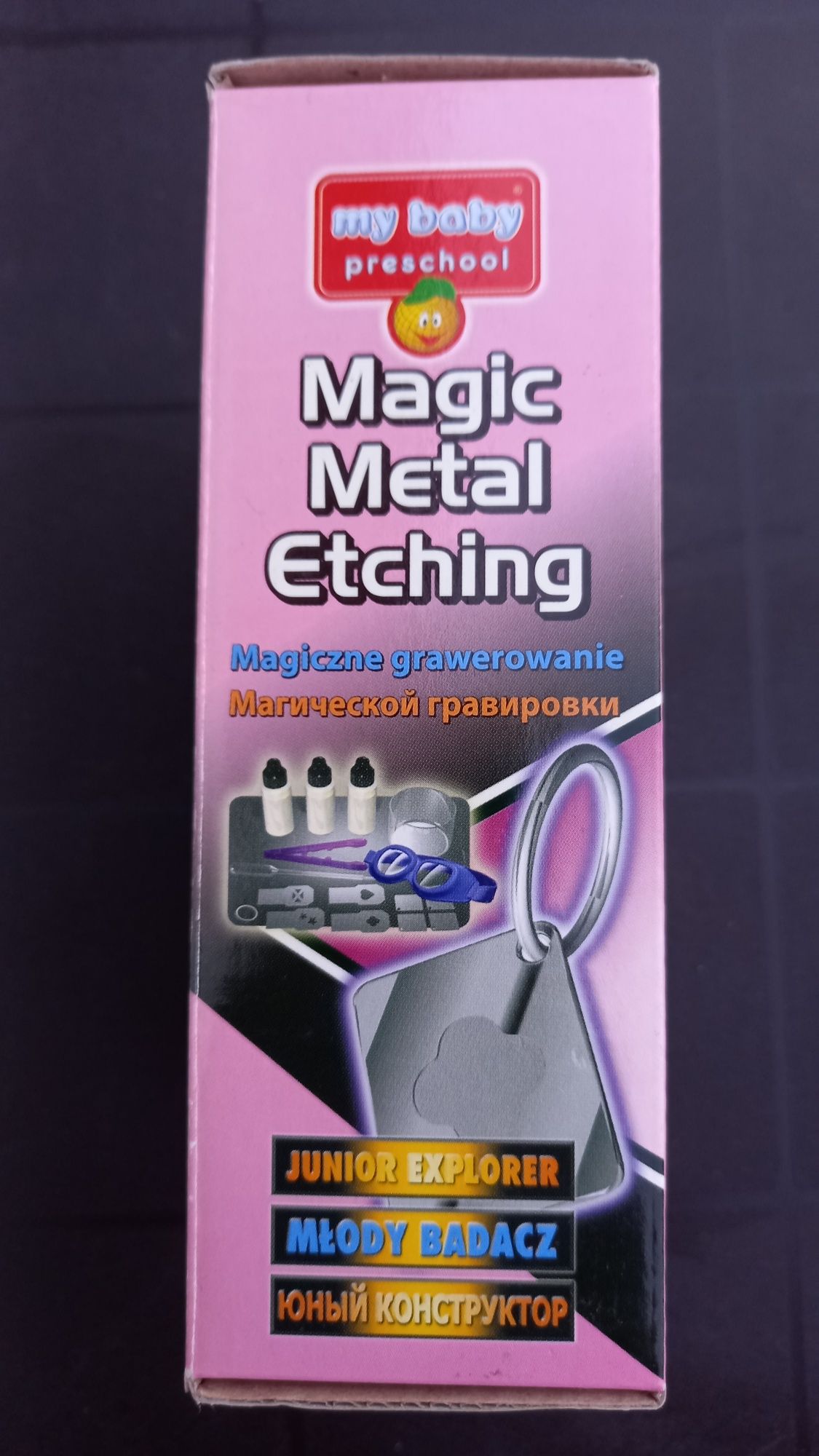 Magic Metal Etching - Zestaw małego chemika