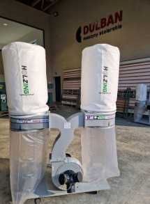 Odciag do trocin HOLZING ,wyciąg, odpylacz wyciąg 2 workowy NOWY