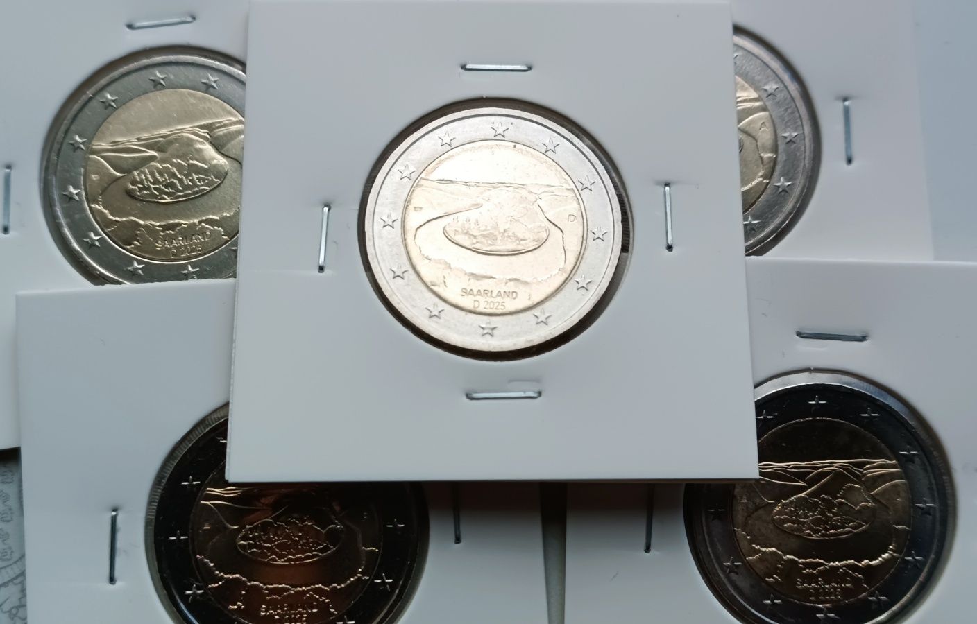 Alemanha 2025 - moeda 2€  " SAARLAND "
