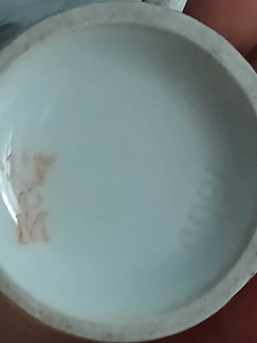 Stara kobaltowa filizanka sygnowana miniaturka Berlin  Branderburg