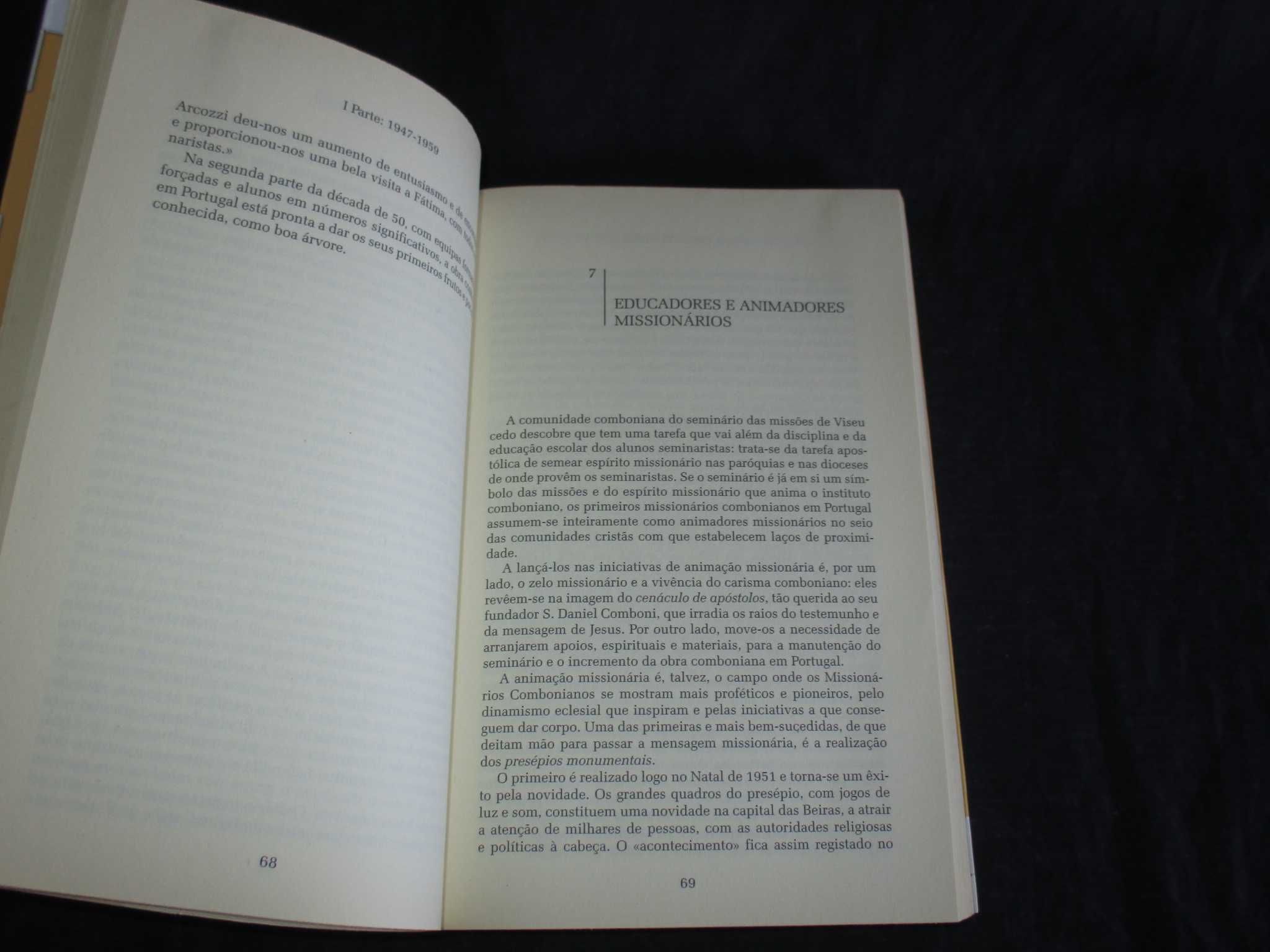 Livro Uma História Singular Missionários Combonianos em Portugal