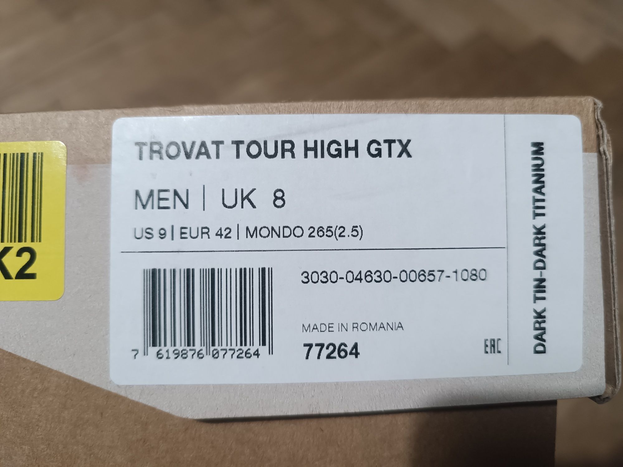 Buty trekkingowe Mammut Trovat Tour High GTX r. 42, 26.5 cm