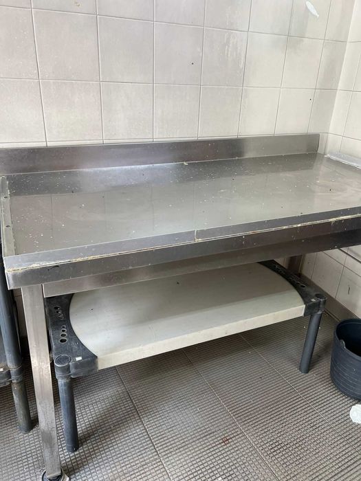 Bancada industrial inox