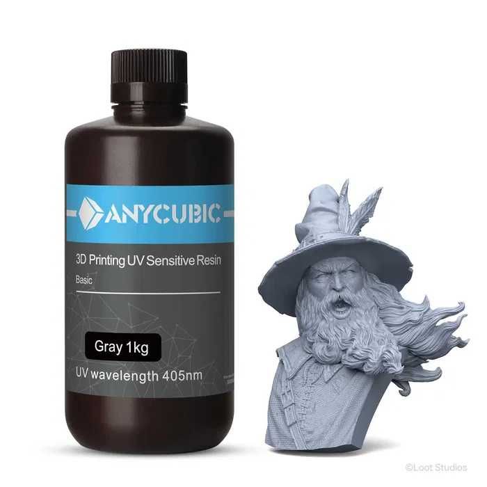 Colored UV Resin - Фотополимерная смола Basic 7 цветов)/Смола/anycubic