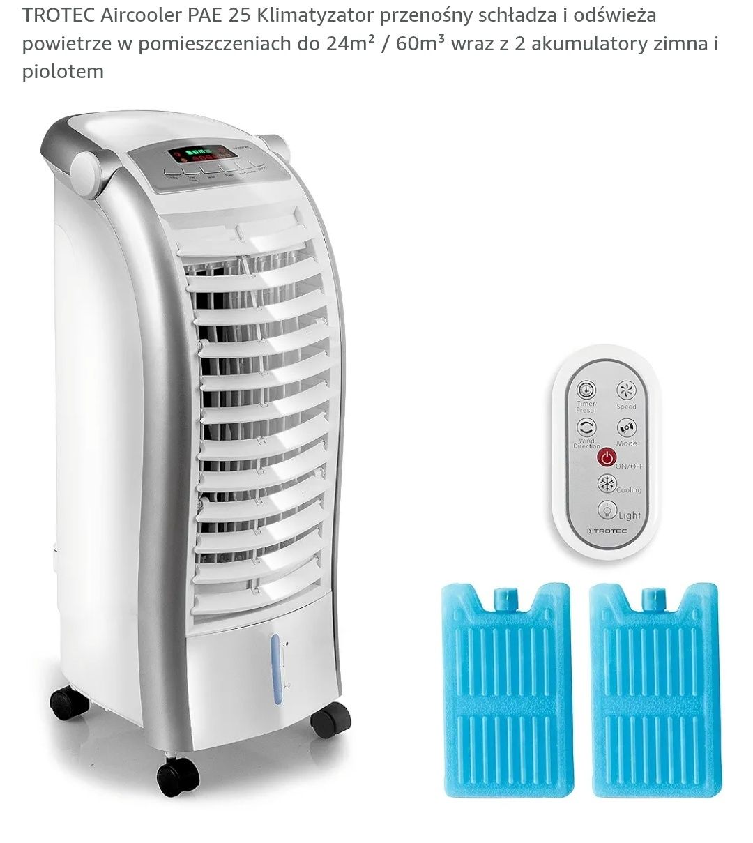 Klimator TROTEC PAE 25 wentylator na wodę