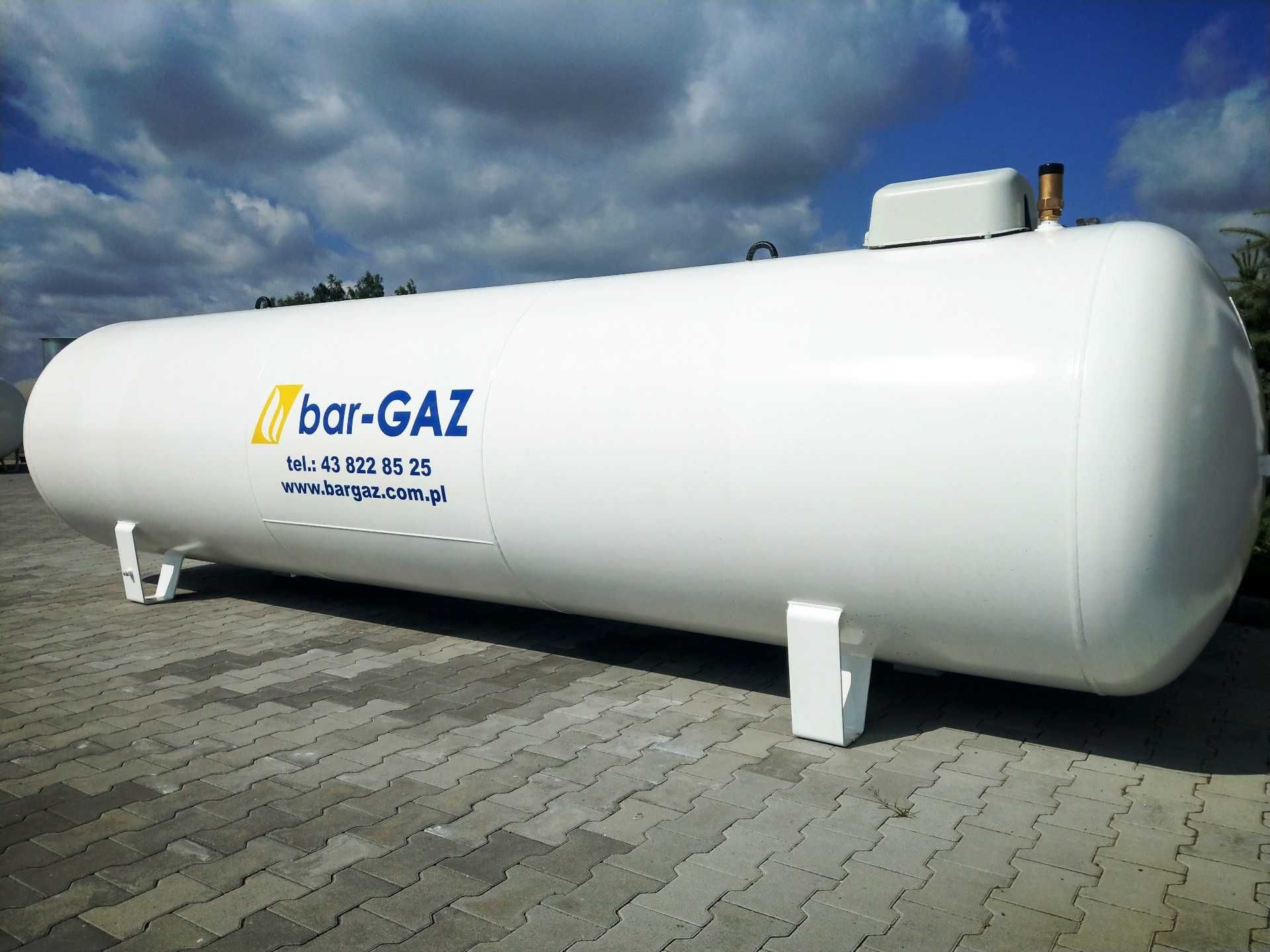 Zbiornik na gaz propan, propan-butan, LPG, 6400L VPS