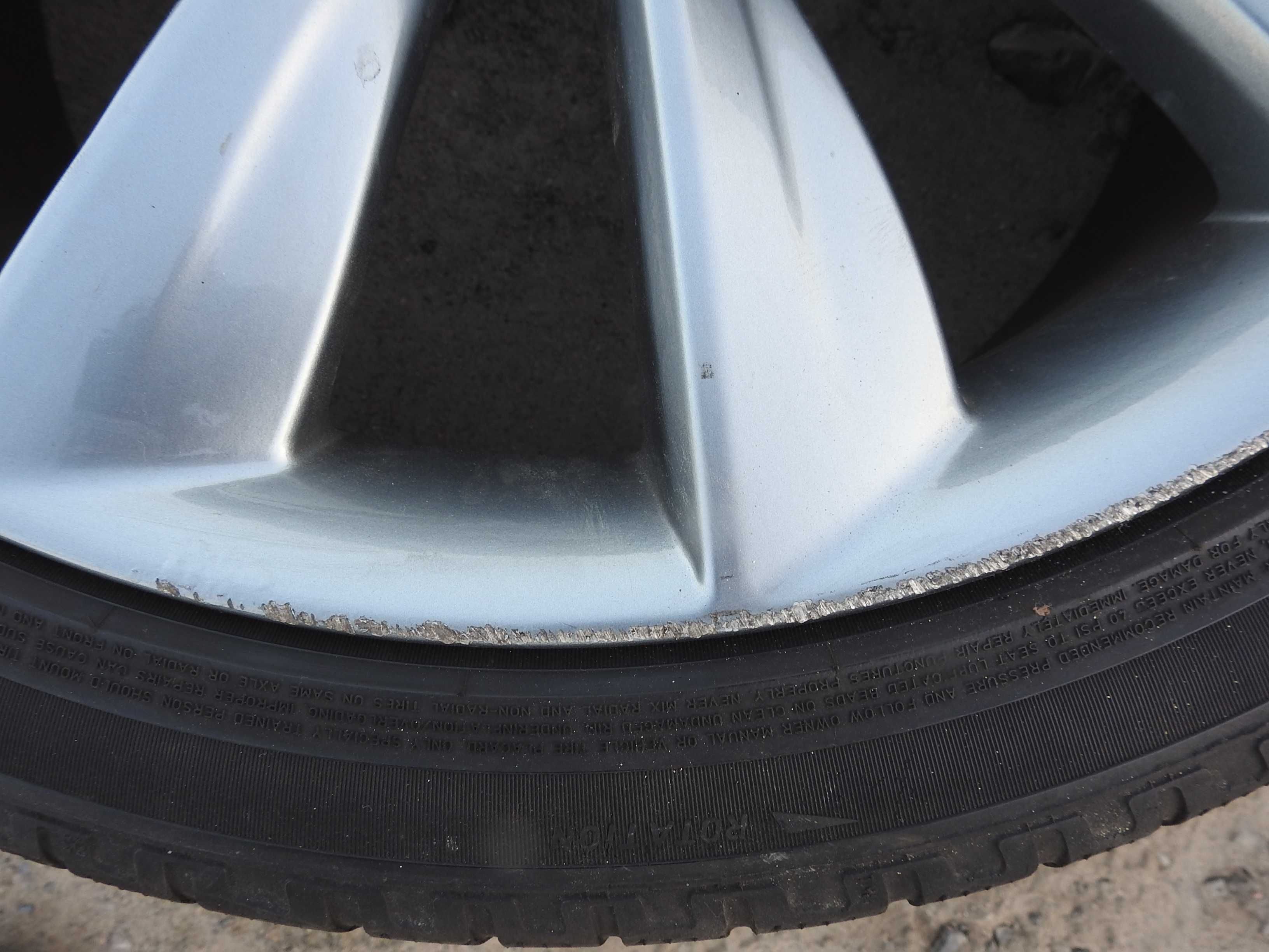 4x Alufelgi 5x120 21'' TESLA  8,5J ET40 TPMS Oryginalny Lakier