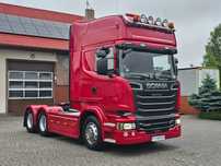 Scania R580 V8 STREAMLINE 6X4 NIESPOTYKANY STAN !  CrownEdition,Salon Polska! Full Opcja! ADR,17/18 80ton!