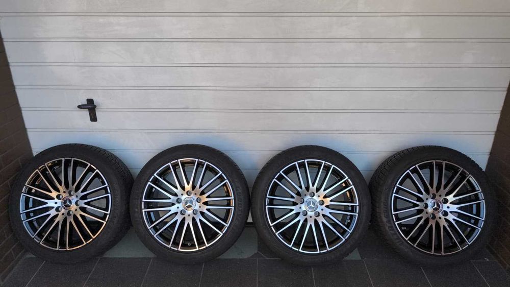 Koła Mercedes A B C Klasa CLA 18" 5x112 opony zima 225/45/18 (OL1994)