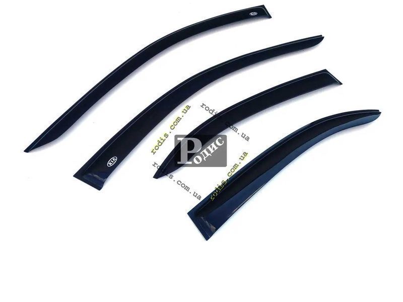 Дефлекторы 4шт. "AV-TUNING" Kia Cerato I SD 2003-2009 (на скотче)