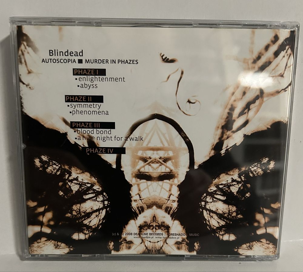 Blindead - Autoscopia Murder In Phazes First Press CD