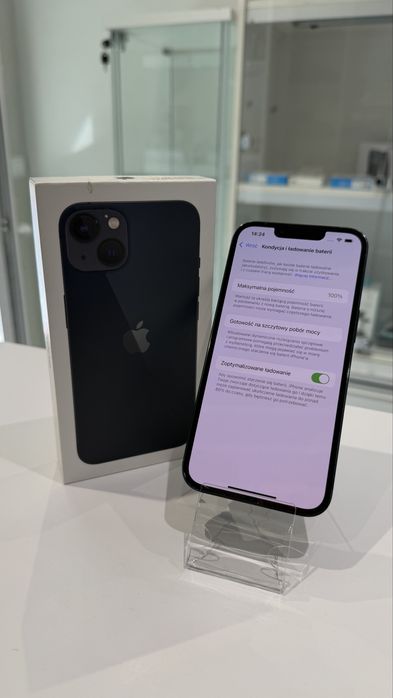 Telefon iPhone 13 128GB 100% 91% Leszno Gwarancja Kolory