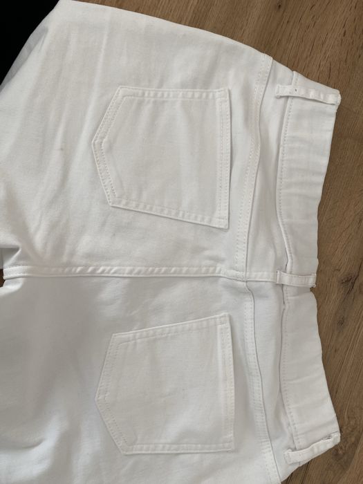 Jeansy skinny białe 38 M