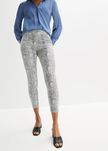 B.P.C legginsy czarno-białe we wzór węża 36/38.