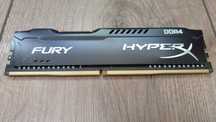 Pamięć DIMM HYPERX FURY 4GB DDR4 2666 MHz - w pełni sprawna