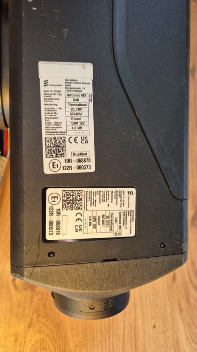 Ogrzewanie Eberspacher Airtronic M3 D4R nowe webasto