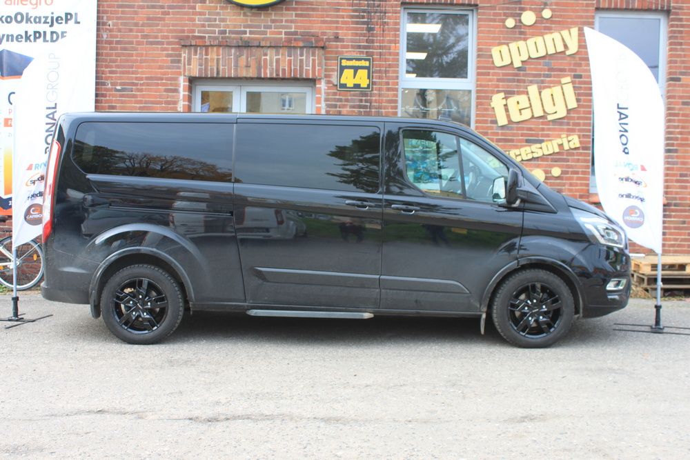 RONAL R64 17" Czarny połysk 5x160 FORD TRANSIT CUSTOM Felgi alu NOWOŚĆ