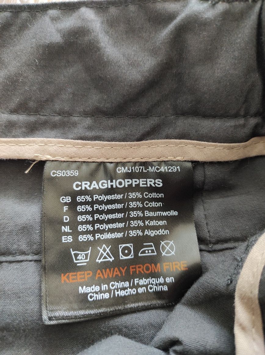 L Craghoppers оригінальні чоловічі трекінгові штани трансформери