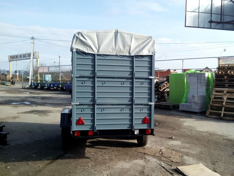 Одноосный  автоприцеп в г.Светловодск. Усиленный от завода. 2200*1300