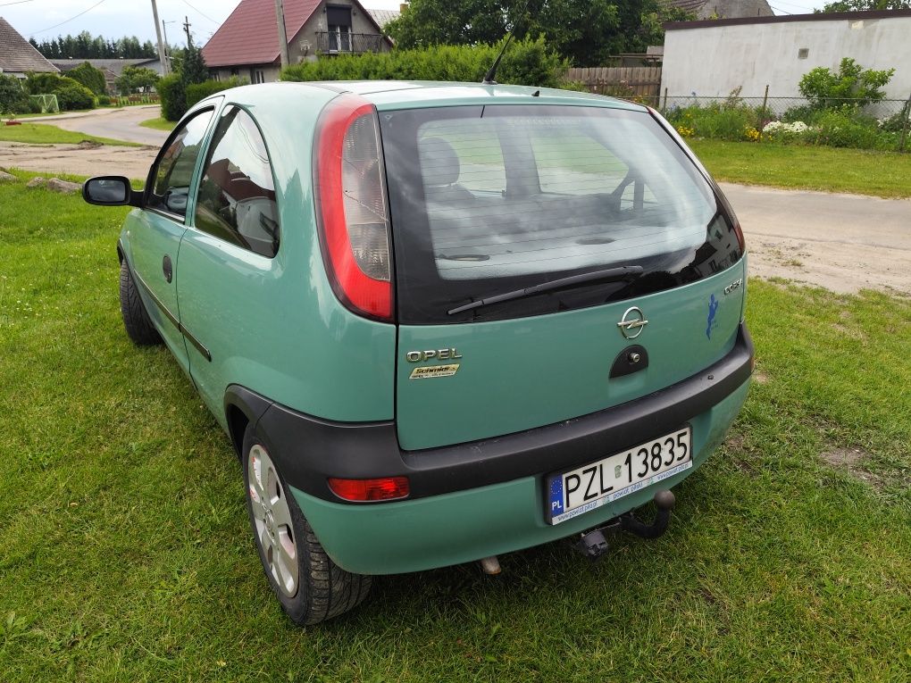 Opel Corsa C 1.0 60KM HAK, Oszczędna! Bez Rdzy! Warto!