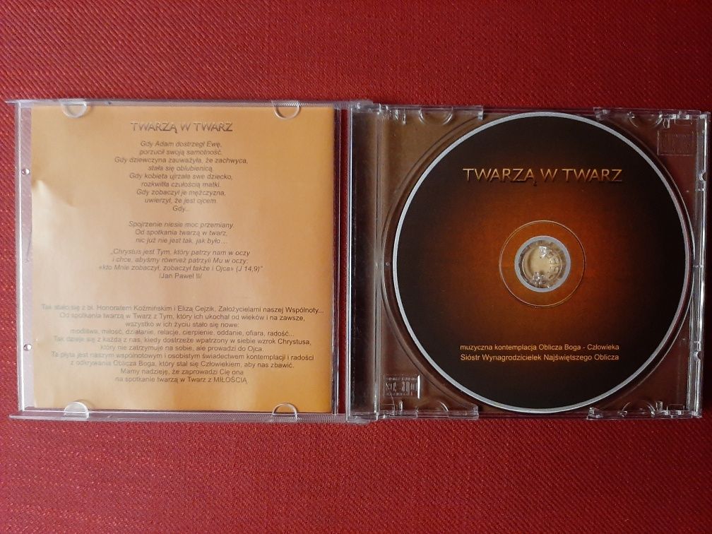 Płyta cd Twarzą w twarz