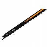 Brzeszczot do piły szablastej DEDRA 225mm, HCS, 2 sztuki do drewna