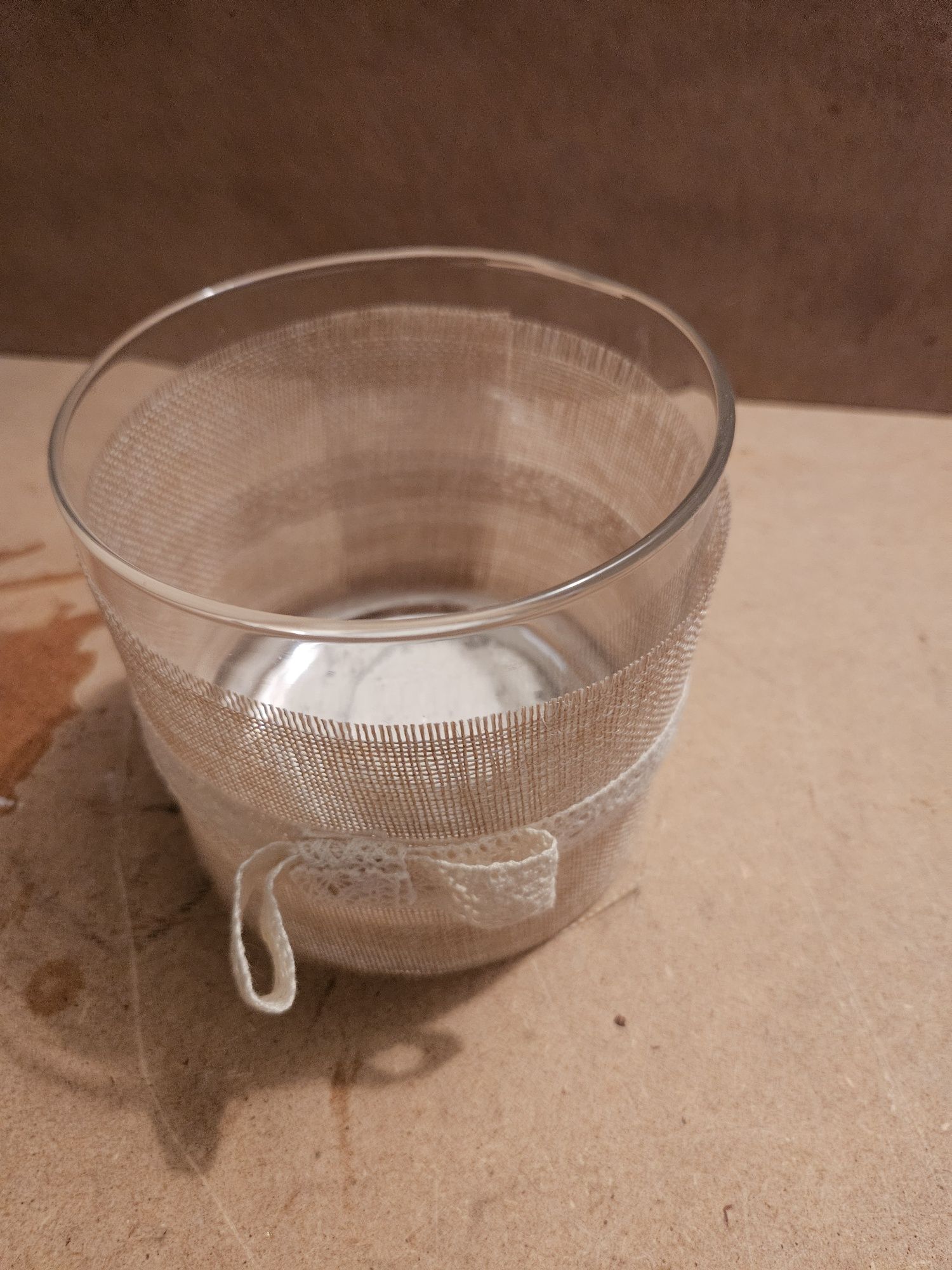 Szklany cylinder 12,5x12,5 cm – grube szkło