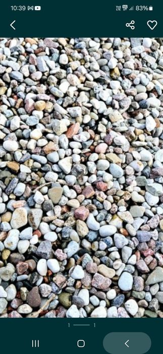 Kamień  żwir 8/16 drenaż kamień płukany żwir kamy ozdobny