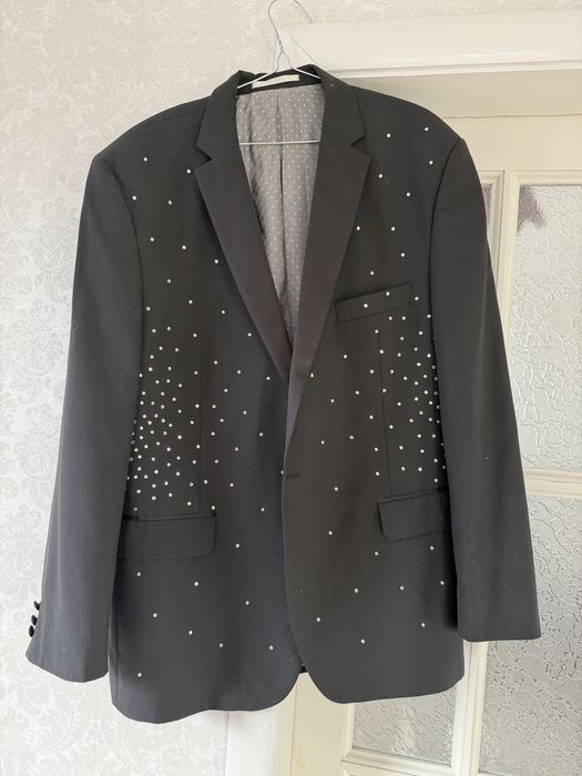 Піджак з стразами оверсайз