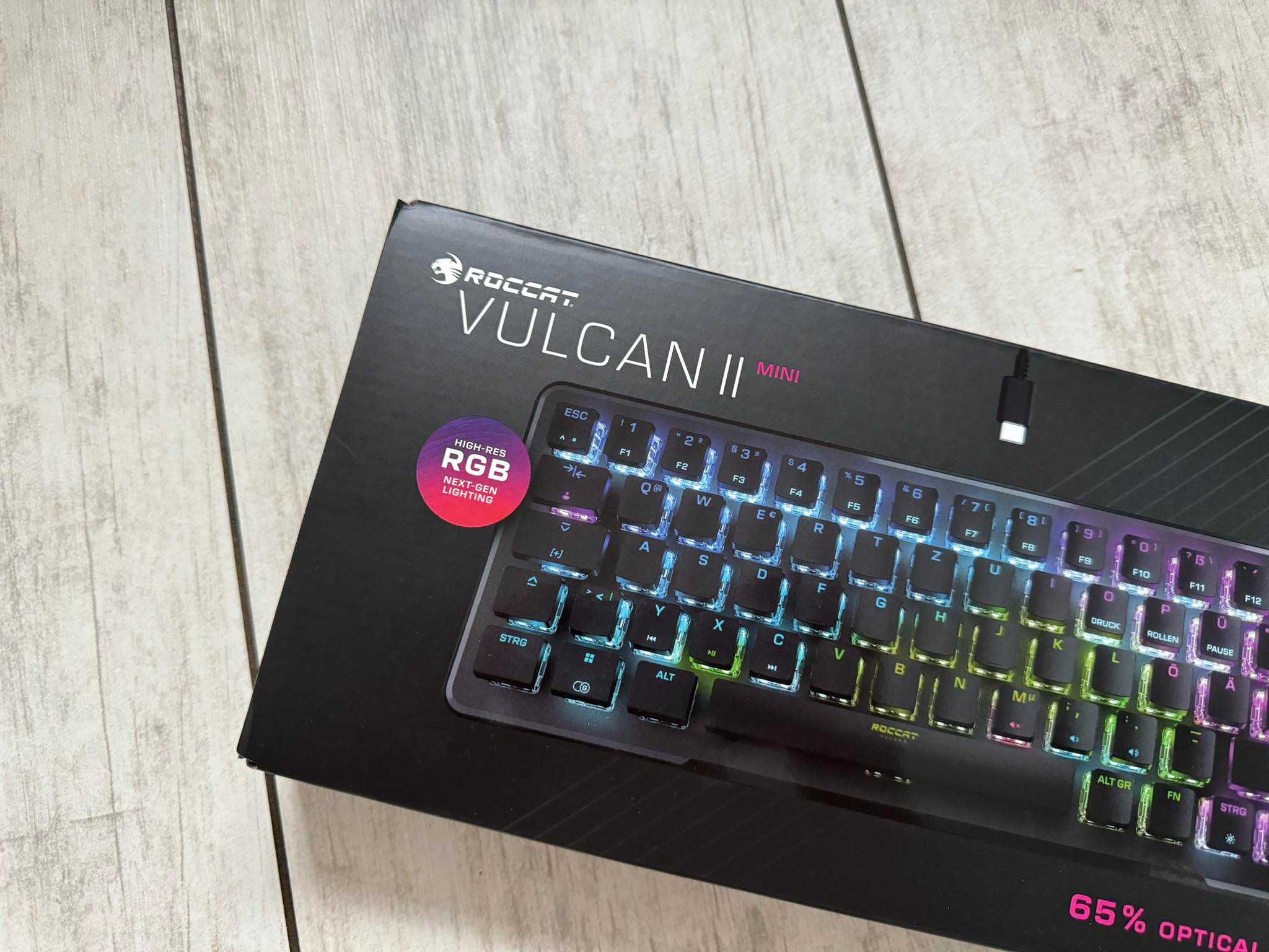 NOWA Klawiatura Mechaniczna Roccat Vulcan II Mini