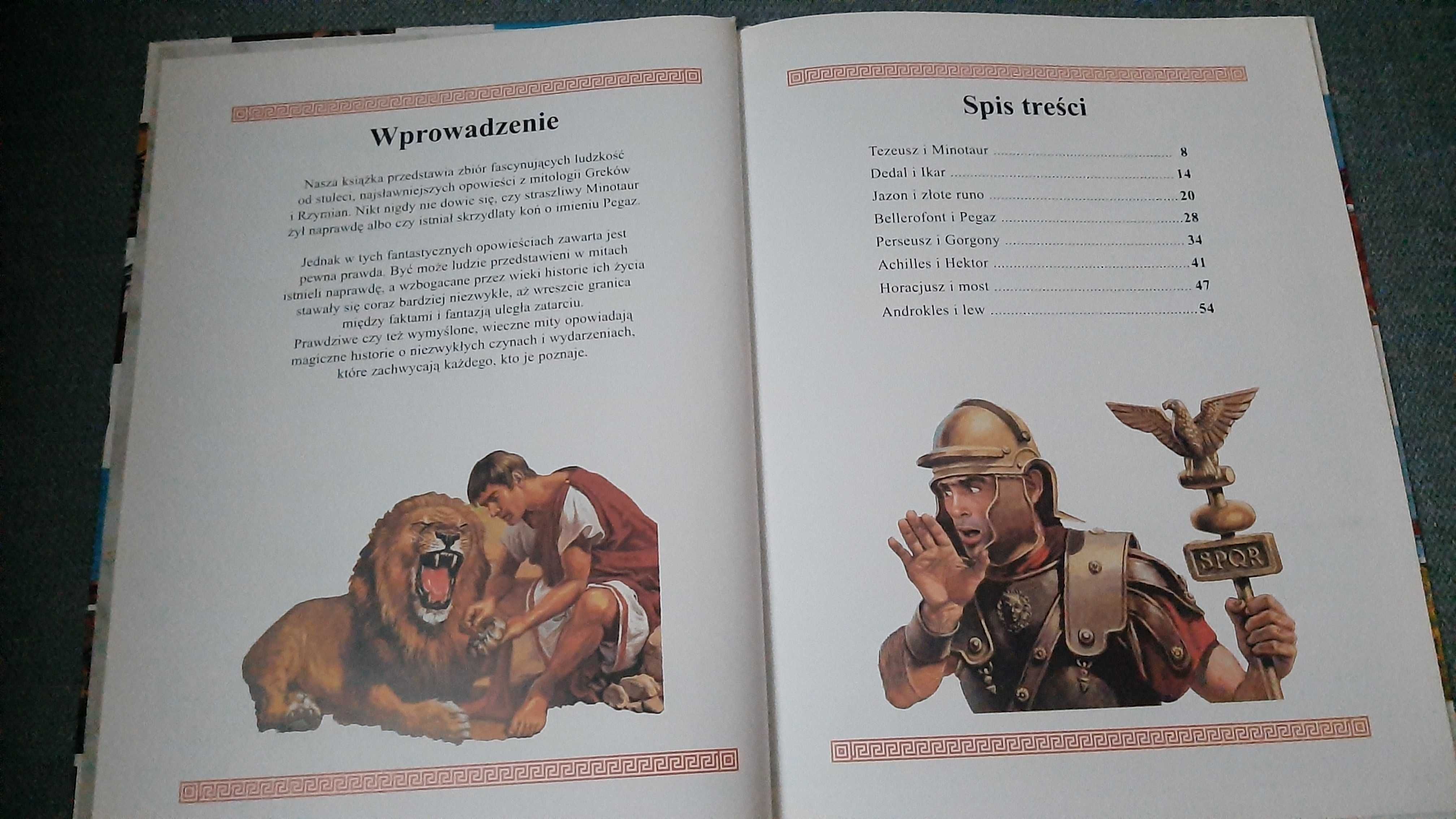 Wieczne mity Mitologia grecka dla dzieci piękne ilustracje Roger Payne