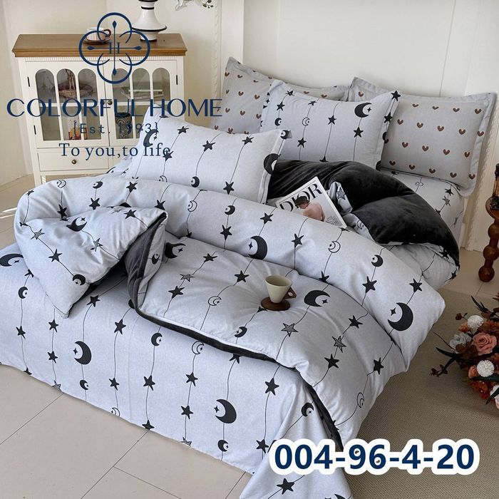 Постільна білизна велюр +фланель євро