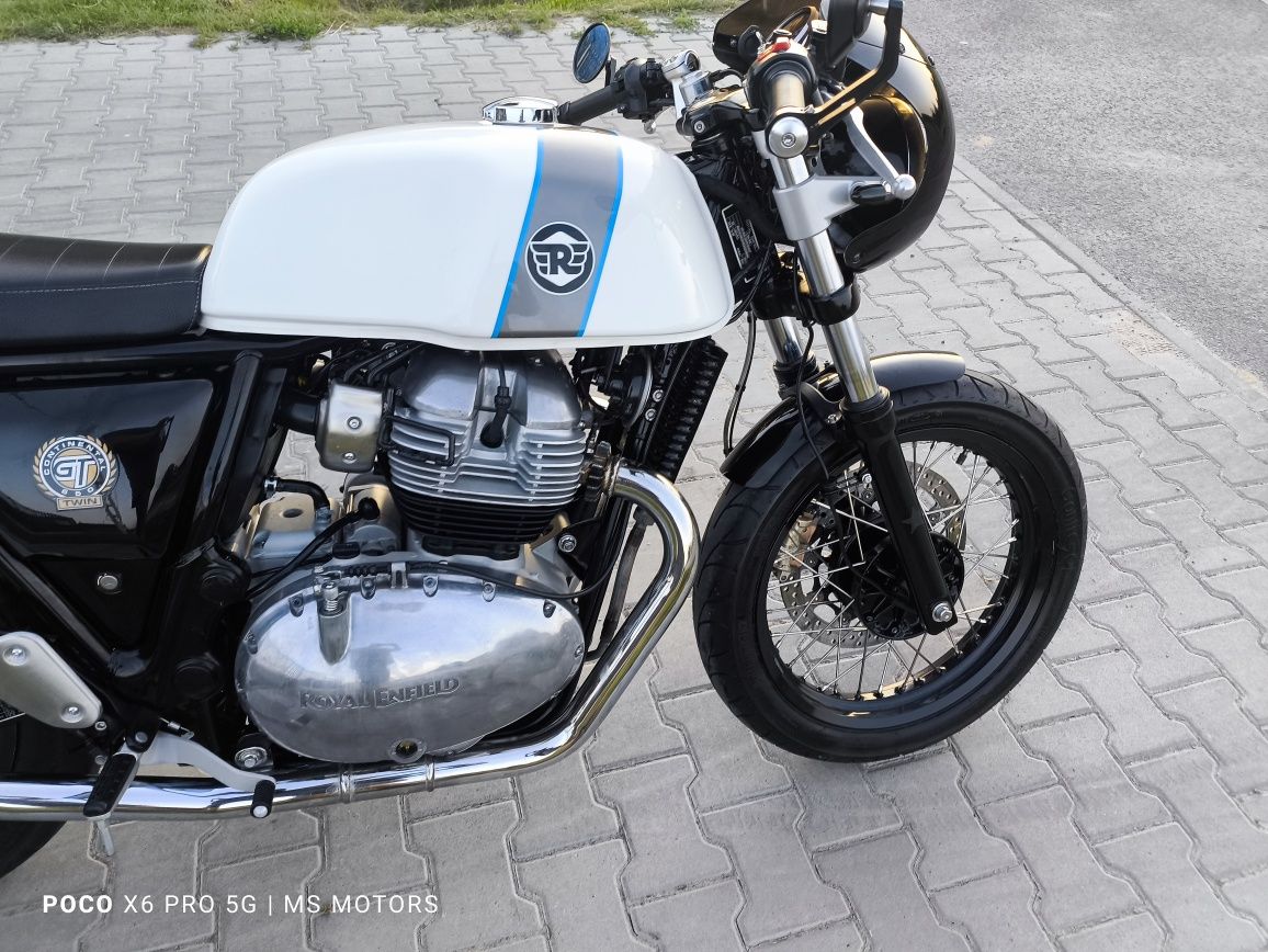 Royal Enfield 650 Continental 2020 rok A2  ABS dealny cafe racer