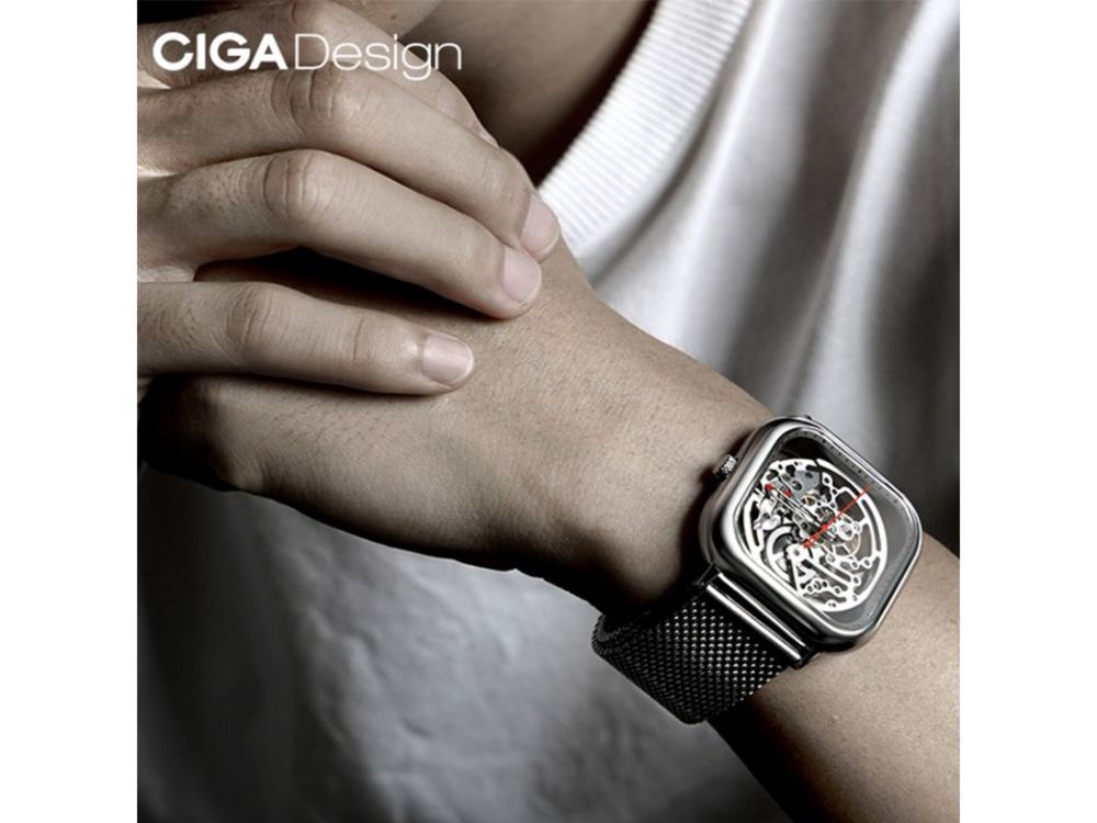 Механічний, годинник | Ciga Design Full Hollow Skeleton, Z011-SISI-W13