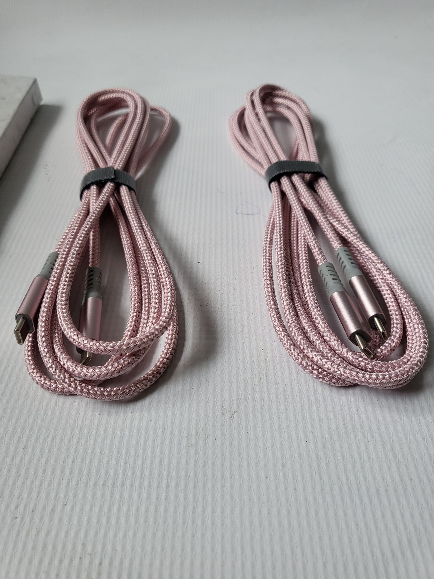 2x kable ładujące usb C 3m