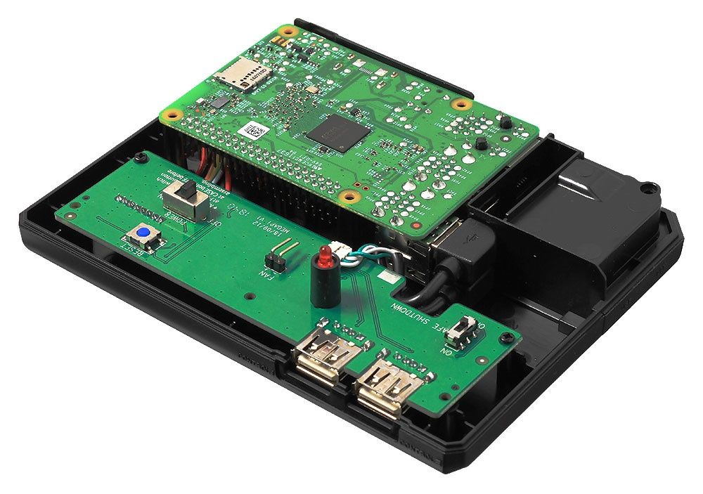 Ретро консоль в стиле Sega Mega Drive / эмулятор Raspberry PI 3b+