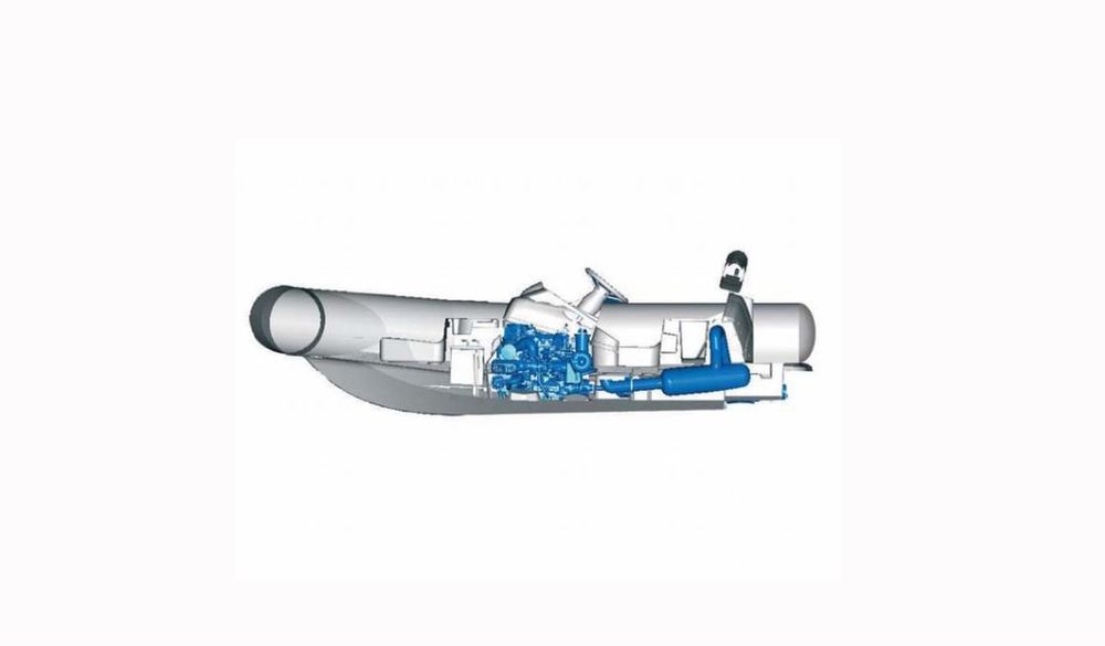 Лодка на водометі 102л.с. Zodiac ProJet 350