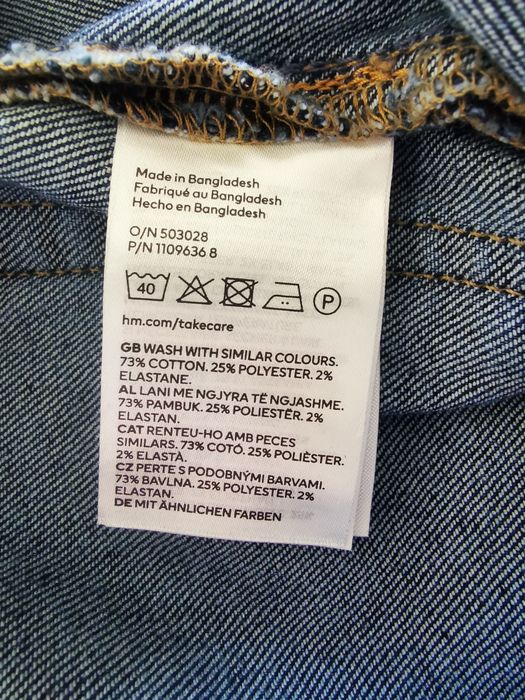 Spodnie jeansowe, dzwony, divided, h&m, rozmiar S, 36