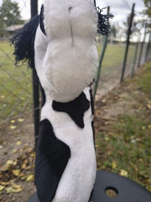 Hobby horse biało czarny
