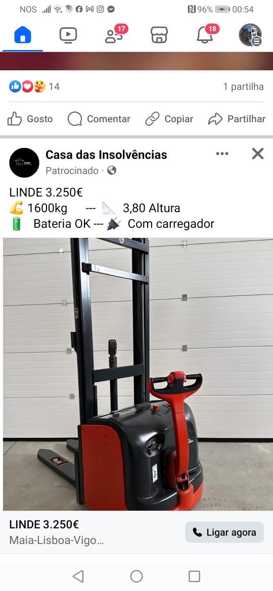 Styker bateria impecável