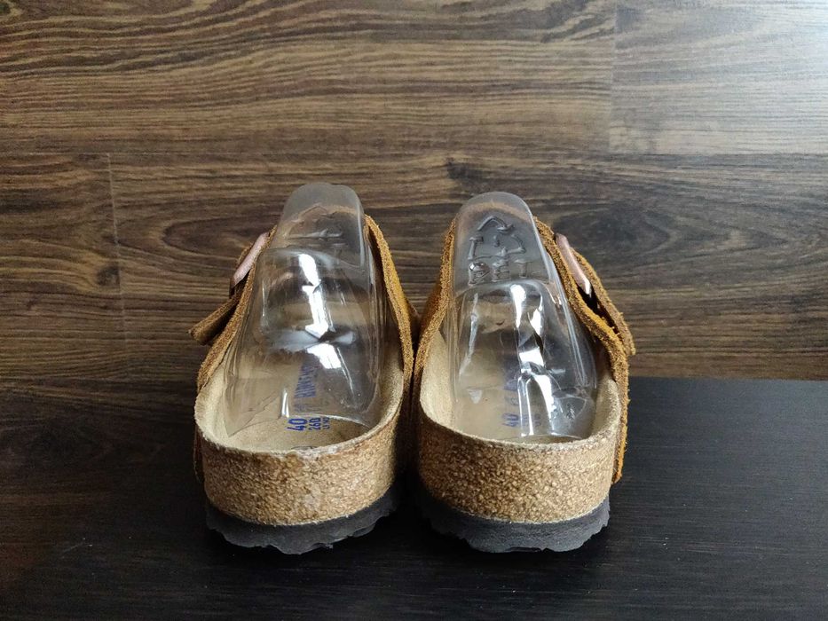 Сандалии Birkenstock Arizona Germany р. 40 стелька 26 см. замш.