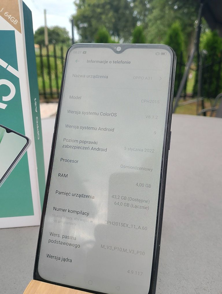 Smartfon Telefon Oppo a31 64gb